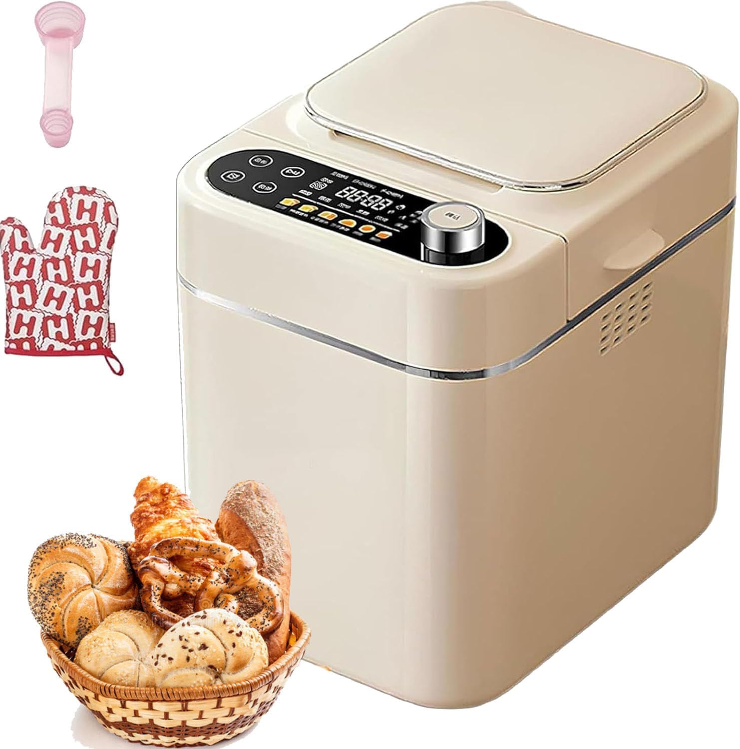 Bread Maker Machine with Stainless Steel Body 500g Capacity