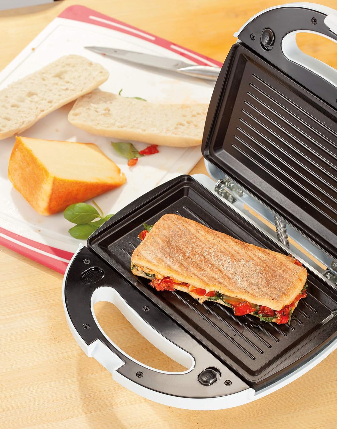 Toasted Sandwich Maker Waffle Maker and Panini Grill Press