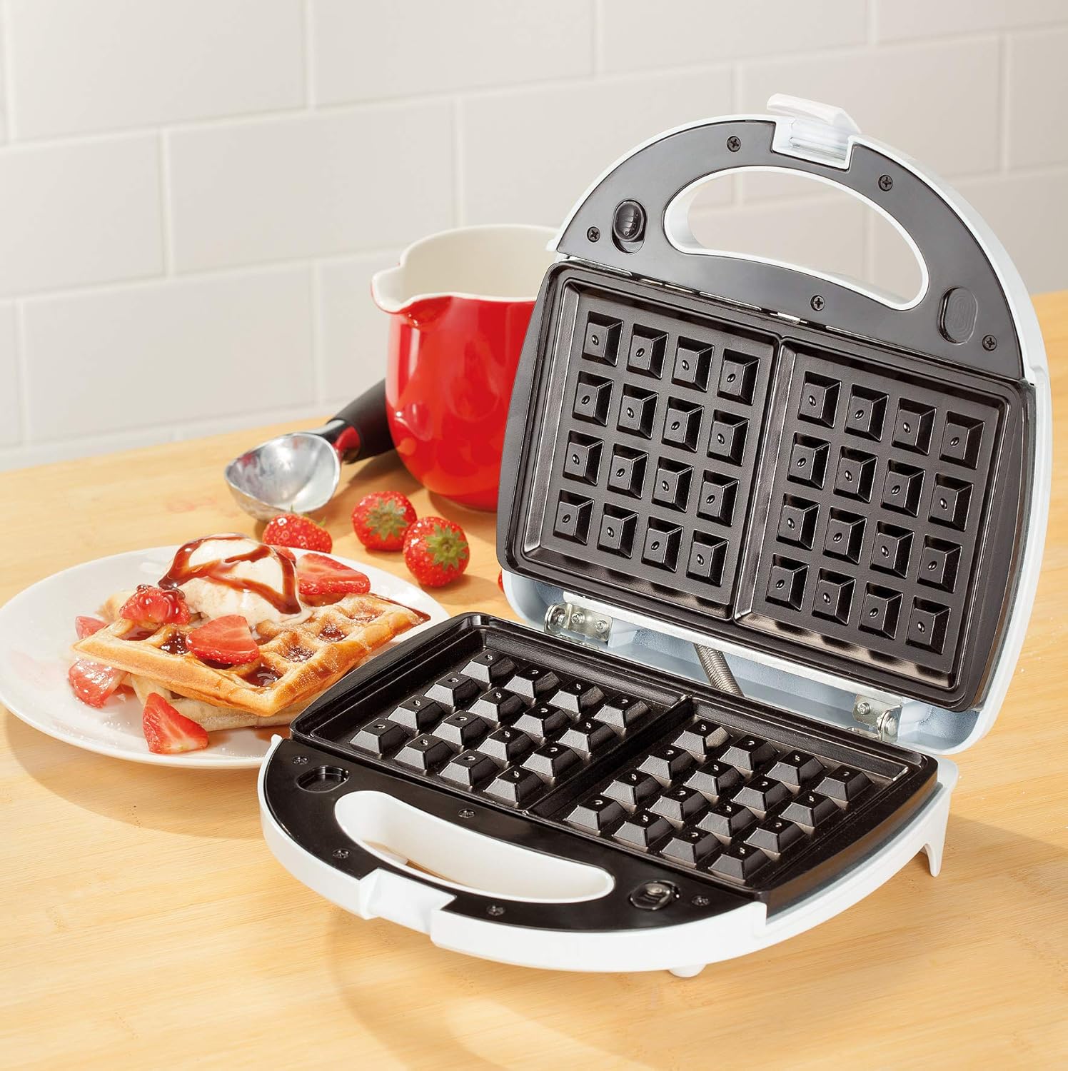 Toasted Sandwich Maker Waffle Maker and Panini Grill Press