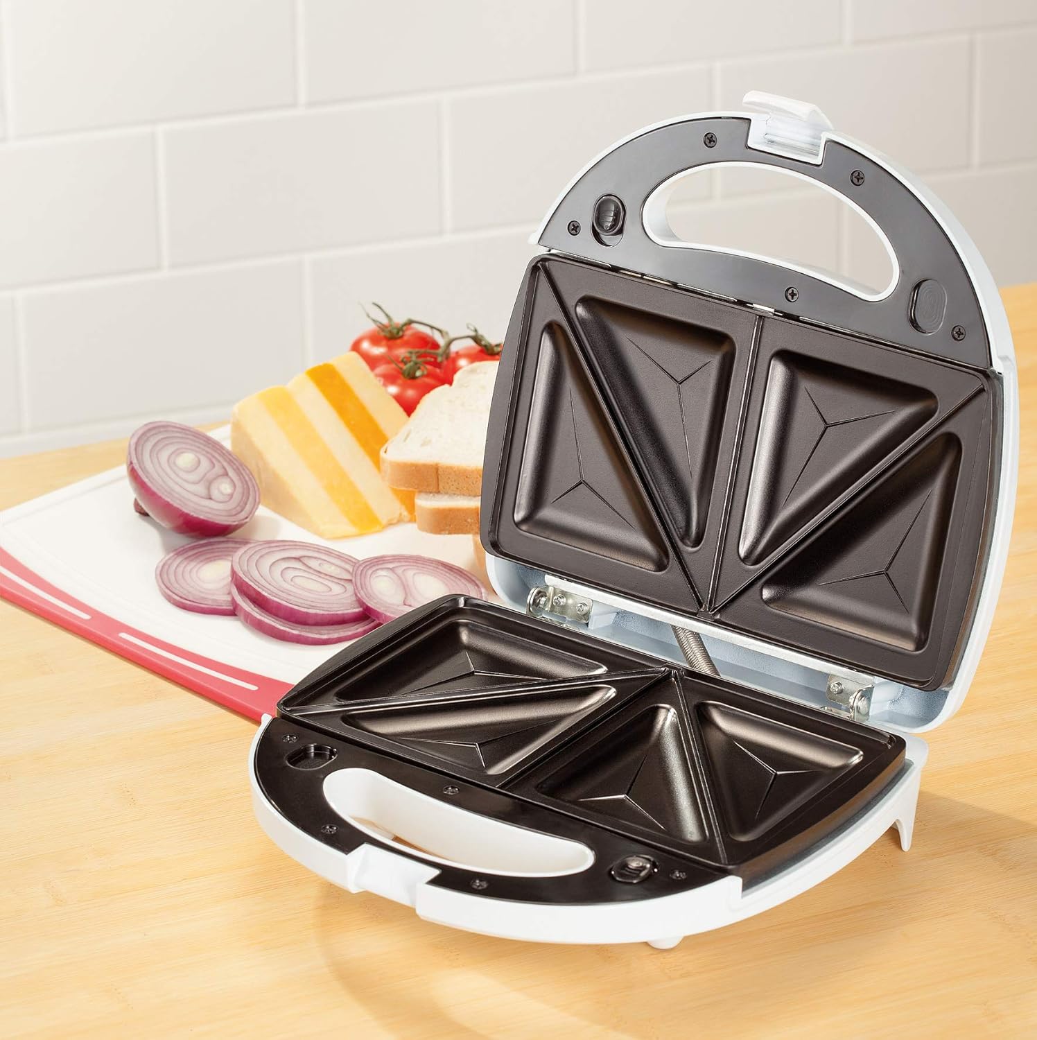 Toasted Sandwich Maker Waffle Maker and Panini Grill Press