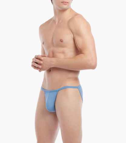 Men's Briefs Tanga Custom Logo Mens Thongs Low-rise Men Underwear Customized Sexy Solid Briefs Jock Brief Classic Tangas