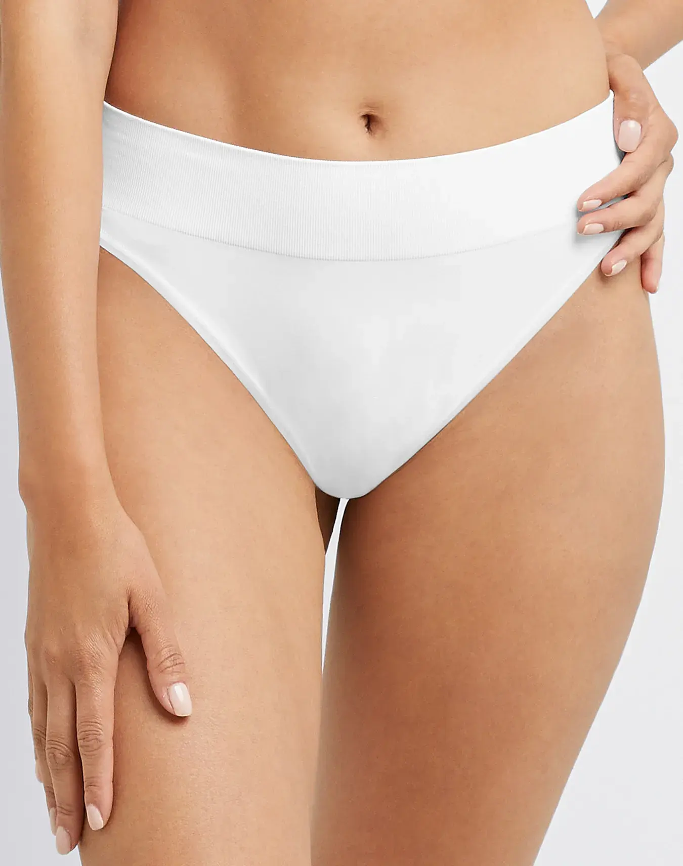 Lady's Mid-rise Panty Rib Waistband Women's Panties Briefs for Female Solid Underwear Girl Lingerie Knickers Every Day Undies