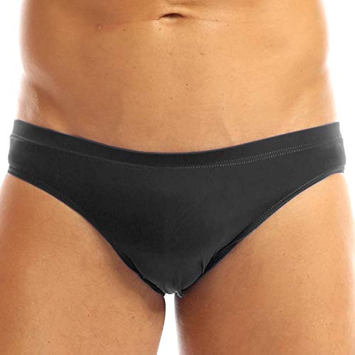 Solid Men's Guy Swim Briefs Men's Underwear Bikini Pants Breathable Underpants Grundies Pool Stretchy Low-rise Anti-Irritation
