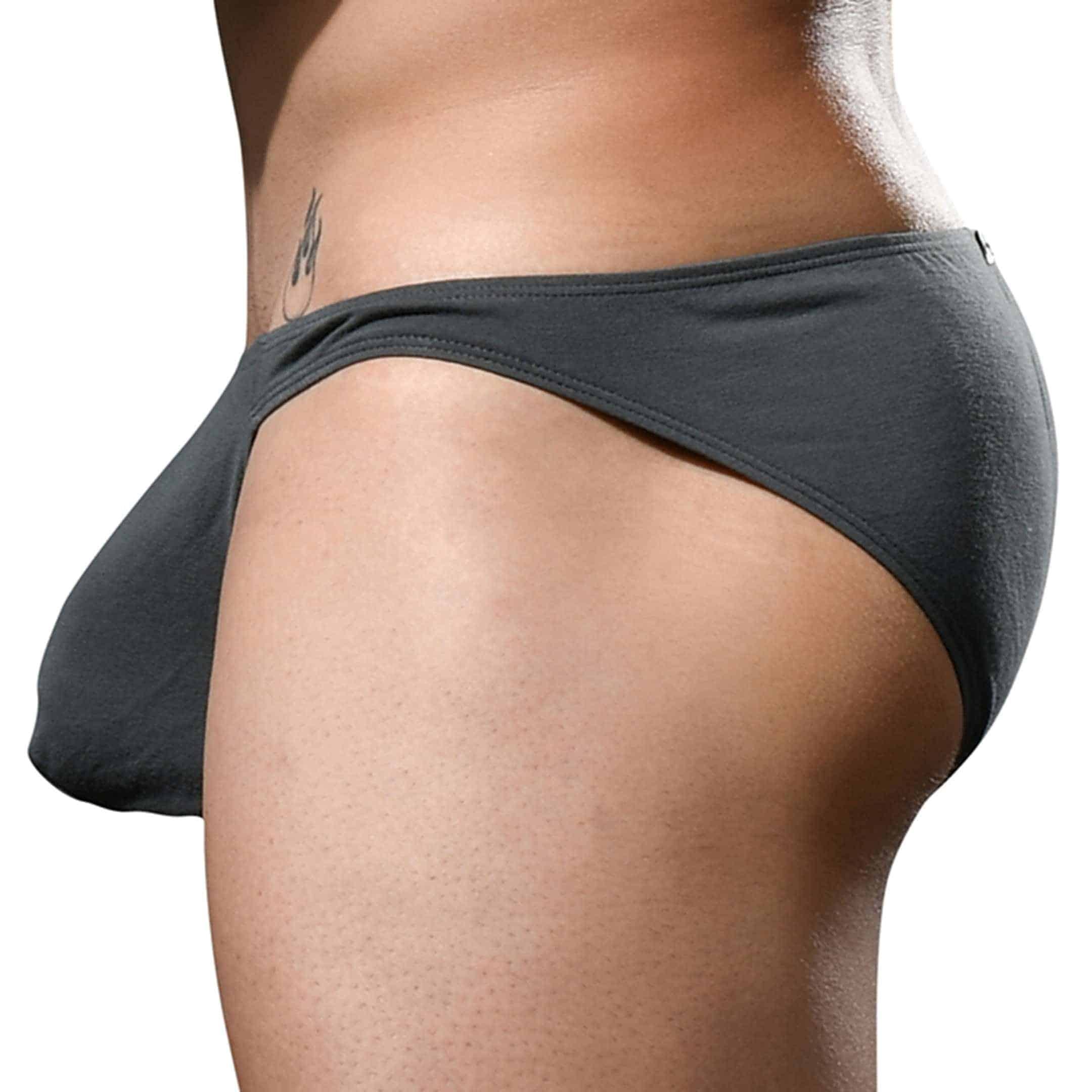 Men's Briefs Bikini Full Coverage Custom Logo Mens Low-rise Underwear Customized Sexy Solid Briefs Jock Brief for Male