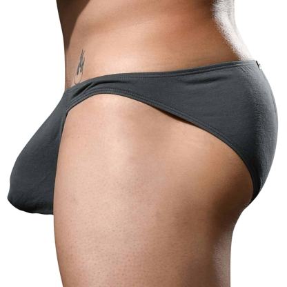 Men's Briefs Bikini Full Coverage Custom Logo Mens Low-rise Underwear Customized Sexy Solid Briefs Jock Brief for Male