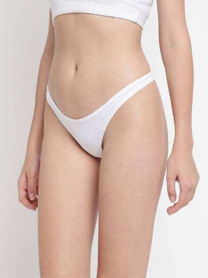 Thong Women's Solid Bikini Underwear Sexy Panties Breathable Briefs for Female Knickers Lady's G-string Girl Panty