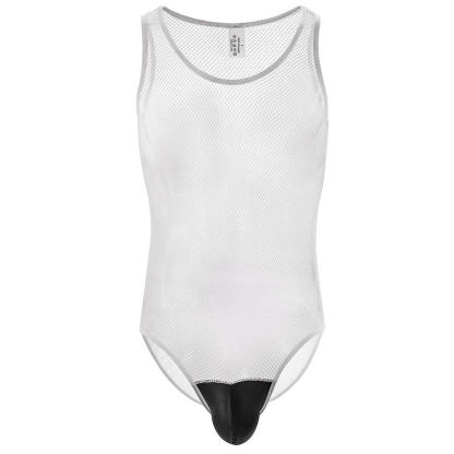 Cool Bodysuit Man Underwear Mesh Sexy Body Briefs  for Male Customized Factory Wholesale Products