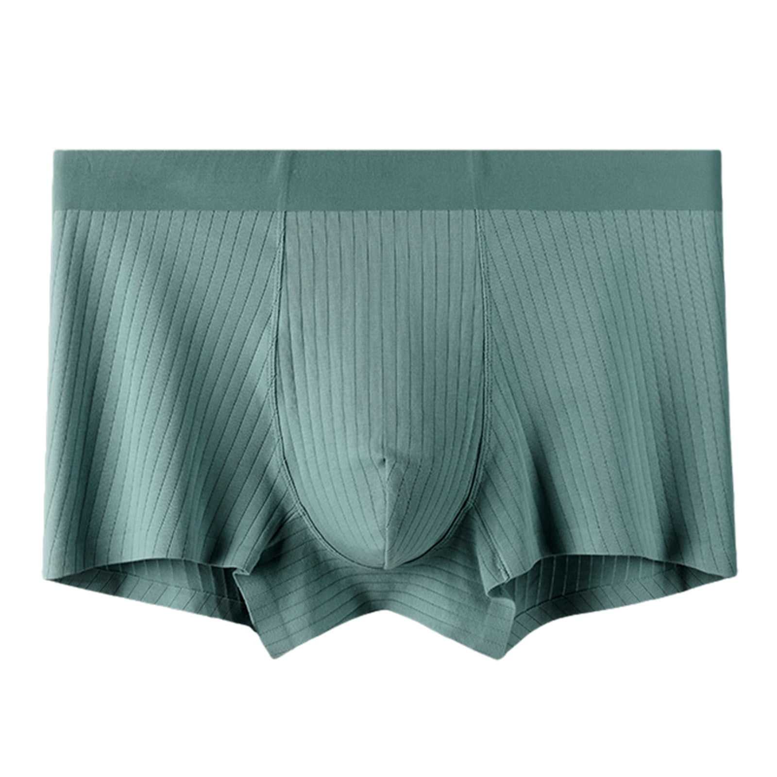 Men's Trunks Boxerjock Rib Boxer Briefs for Male Customized Elastic Waistband Body-hugging Underwear Athletic Fit 3D Pouch