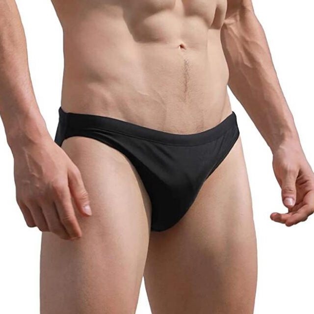 New Arrival Breathable Stylish Pure Color Soft Swimwear Surfing Sports Fitness Beachwear Fashion Sexy Men's Swimming Briefs