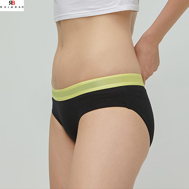 Factory Price Period Panties Leak Proof Cotton Girls' Menstrual Underwear Wholesale OEM/ODM Service Comfortable Breathable Menstrual Panties Manufacturer