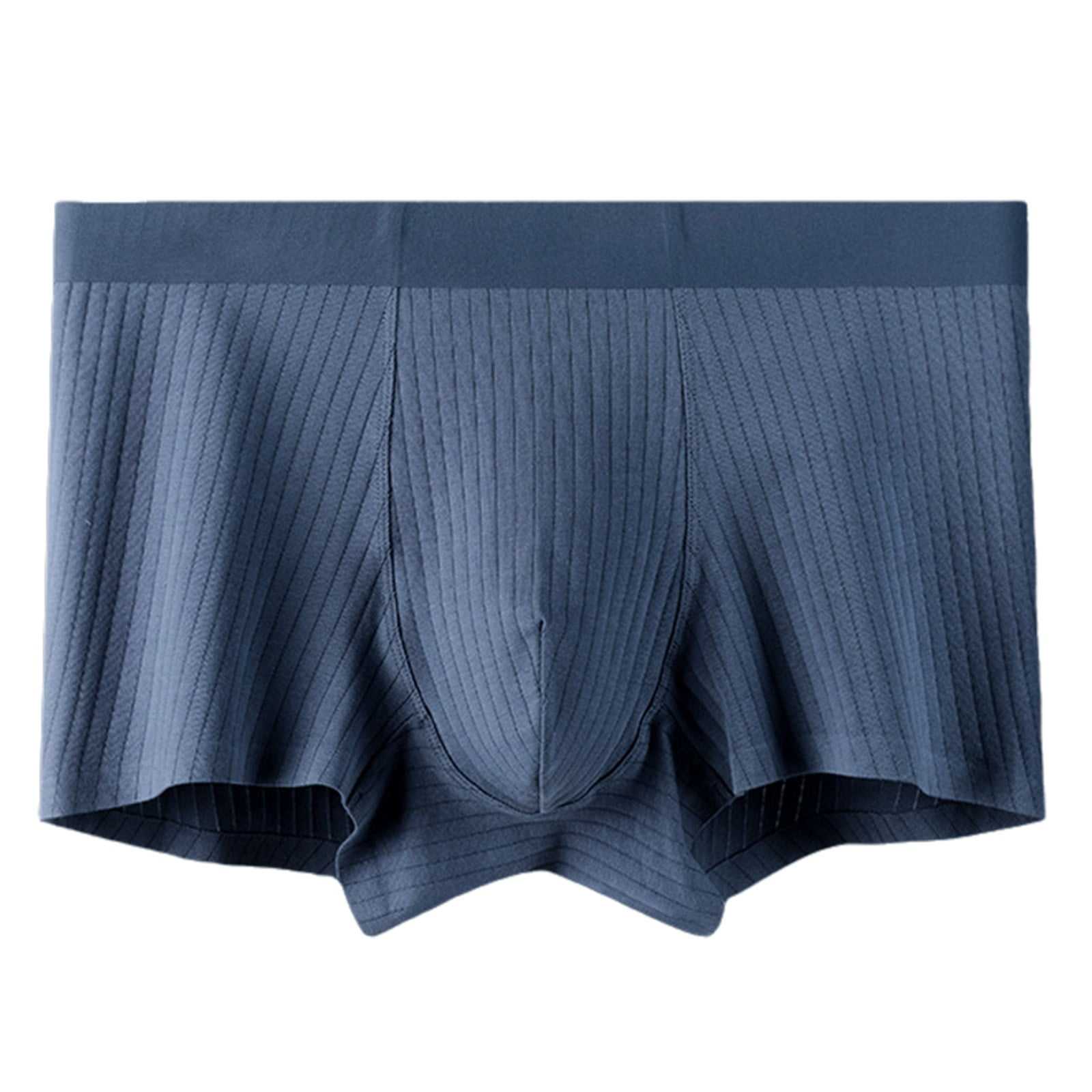 Men's Trunks Boxerjock Rib Boxer Briefs for Male Customized Elastic Waistband Body-hugging Underwear Athletic Fit 3D Pouch