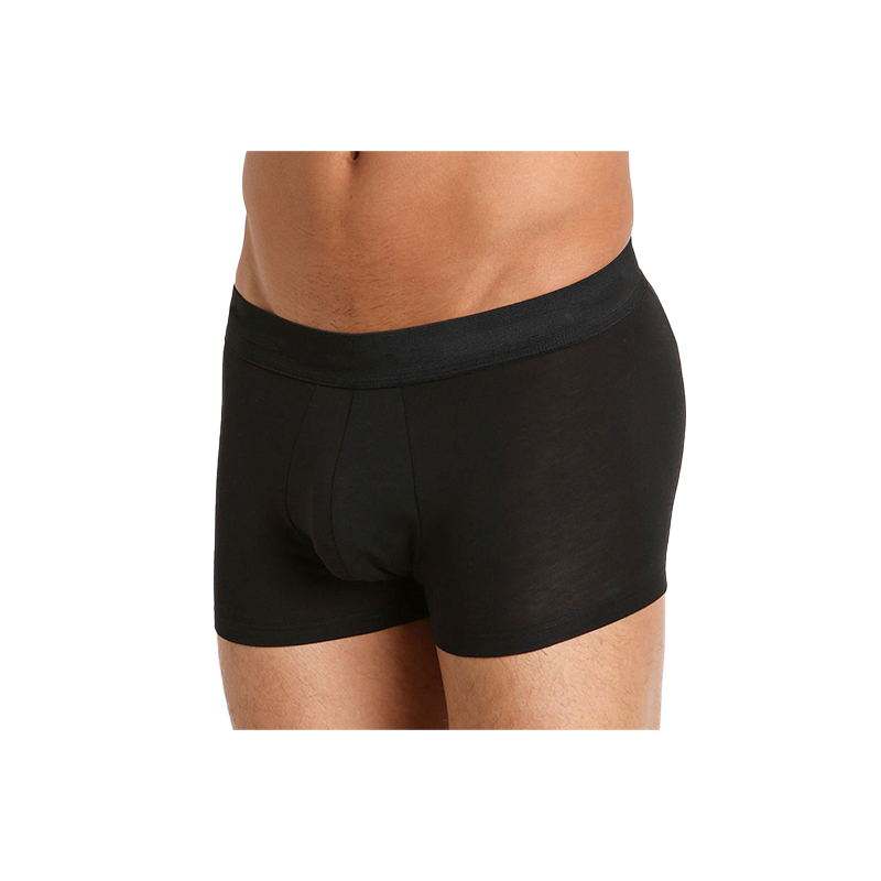 Factory Direct Supply Bamboo Boxers for Male Solid Men Basic Boxers Spandex Boy's Underwear