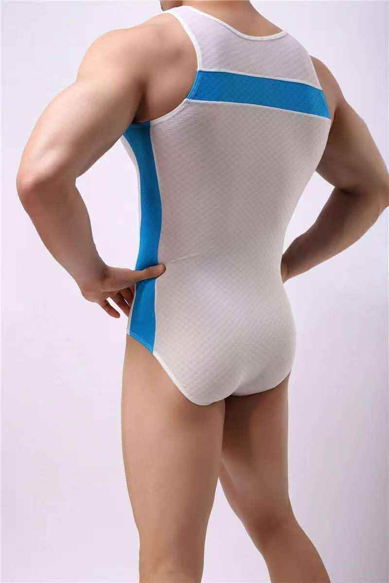 Wholesale Men Fitness Jumpsuit Corset Bodysuit Men's Underwear Bodysuit Sexy Body Shapers for Male Athletic Fit