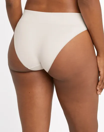 Lady's Mid-rise Panty Rib Waistband Women's Panties Briefs for Female Solid Underwear Girl Lingerie Knickers Every Day Undies