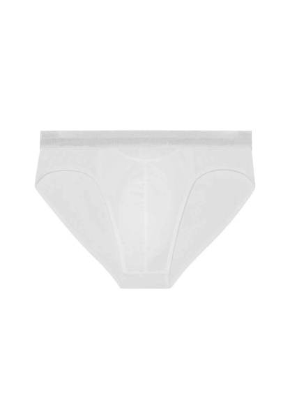 Elastic Waistband Regular Fit White Men's Guy Briefs Underwear Pants Breathable Underpants Grundies for Male OEM Everyday Wear