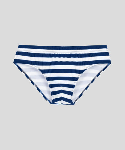 Transparent Men's Guy Swim Briefs Stripes Support Men's Underwear Casual Polo Pants Full Cup Breathable Underpants Grundies Pool