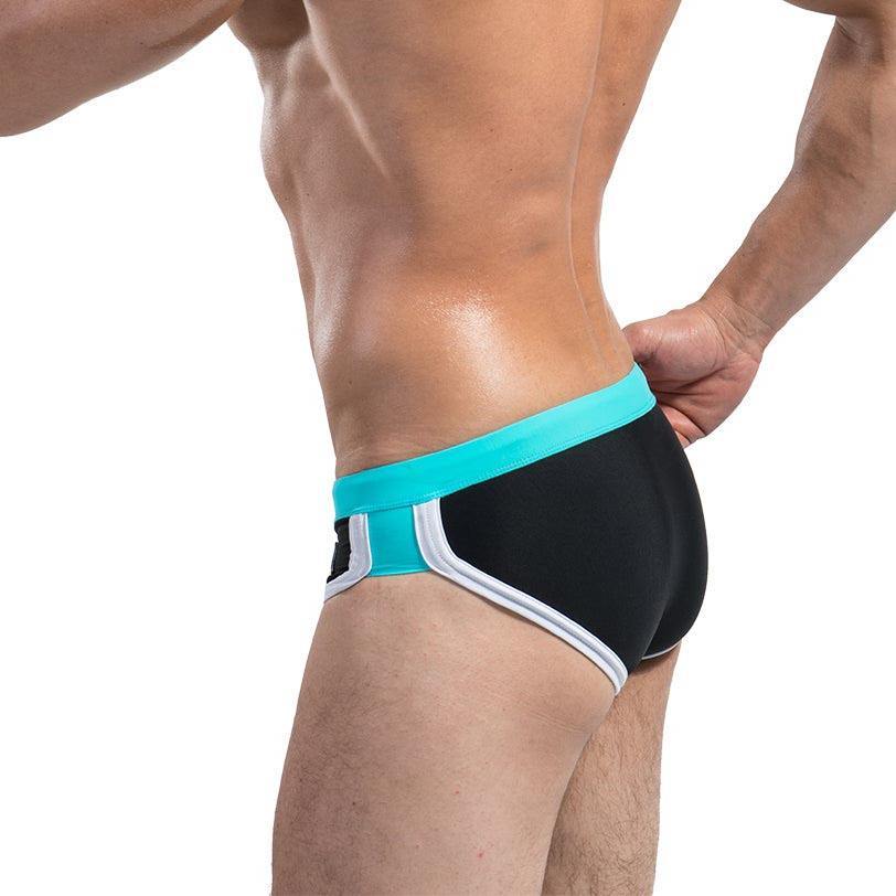 Swimwear Men's Guy Briefs Underwear with Drawstring Swimming Briefs Sexy Trunks Low-rise Pants Breathable Underpants Grundies