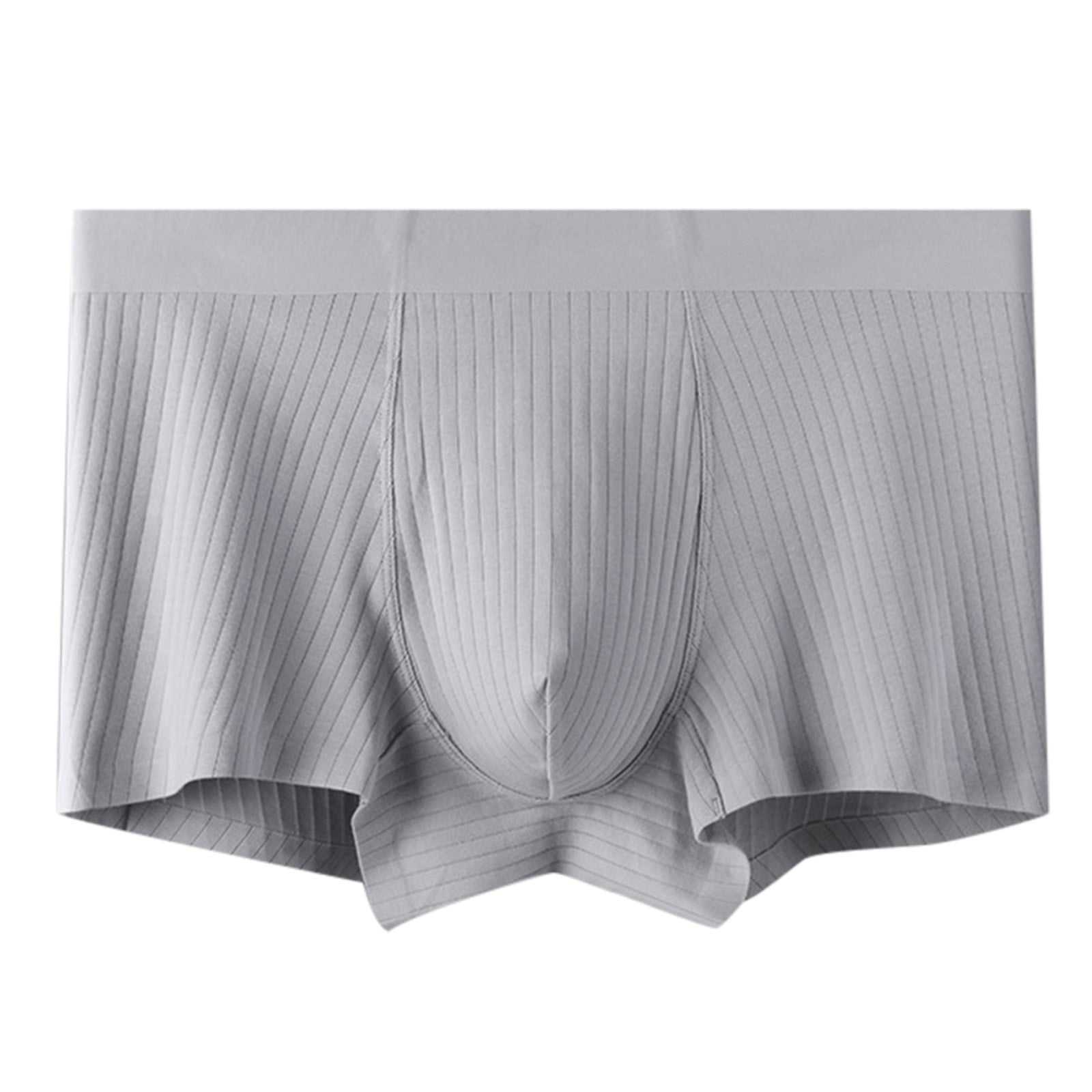 Men's Trunks Boxerjock Rib Boxer Briefs for Male Customized Elastic Waistband Body-hugging Underwear Athletic Fit 3D Pouch