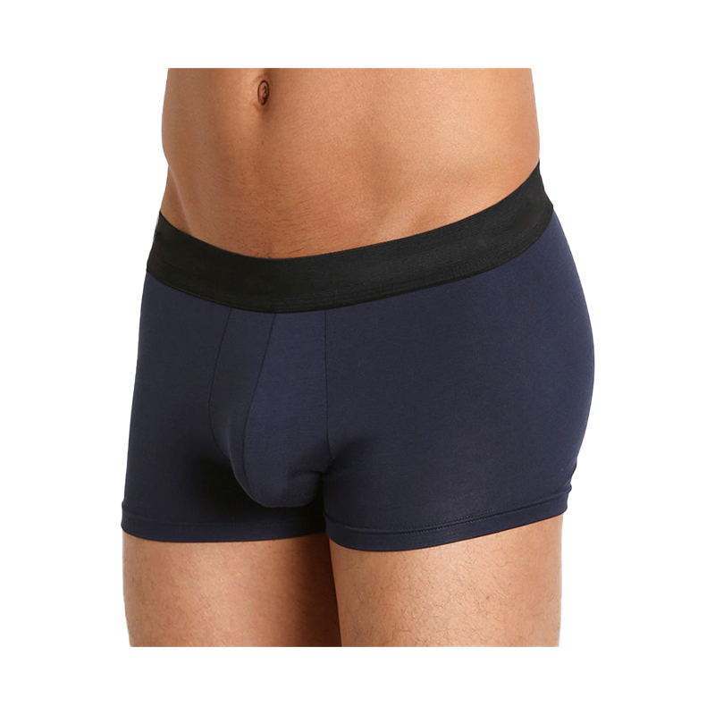 Factory Direct Supply Bamboo Boxers for Male Solid Men Basic Boxers Spandex Boy's Underwear