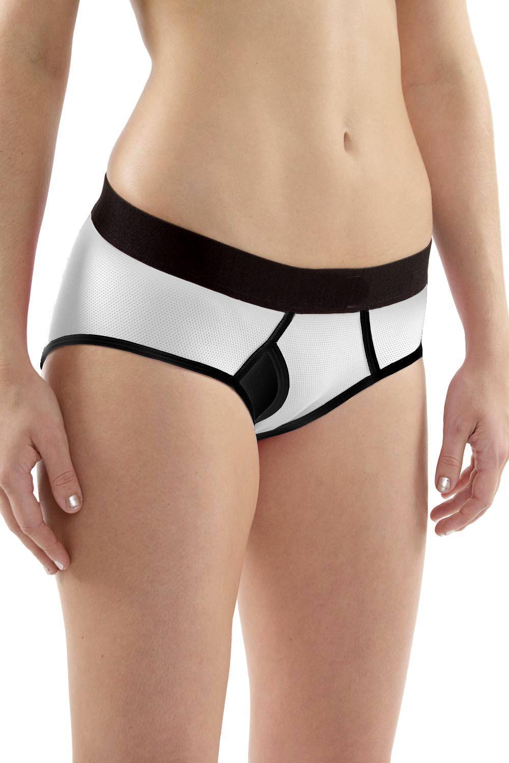 Custom Lady's Comfort Classic Contrast Panties Stretch Briefs for Female Women's Knickers Daily Wear Boyfriend Brief