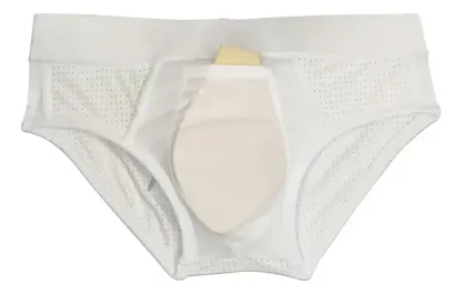 Men's Guy Swim Briefs with Pouch Mesh Regular Men's Underwear Casual Pants Full Coverage Breathable Underpants Grundies Swimwear