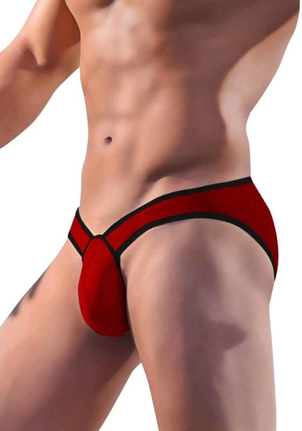 Contrast Low-rise Sexy Men's Guy Bikini Briefs Custom Support Men's Underwear Pants Breathable Underpants Grundies for Male