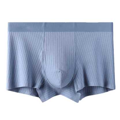 Men's Trunks Boxerjock Rib Boxer Briefs for Male Customized Elastic Waistband Body-hugging Underwear Athletic Fit 3D Pouch