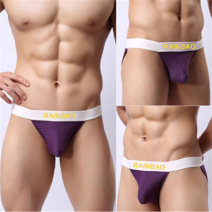 Custom Breathable Mesh Male Jockstrap Big Bulge Penis Underwear Exotic Charming Mature Jockstrap for Guy