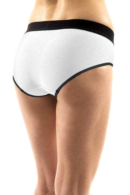 Custom Lady's Comfort Classic Contrast Panties Stretch Briefs for Female Women's Knickers Daily Wear Boyfriend Brief