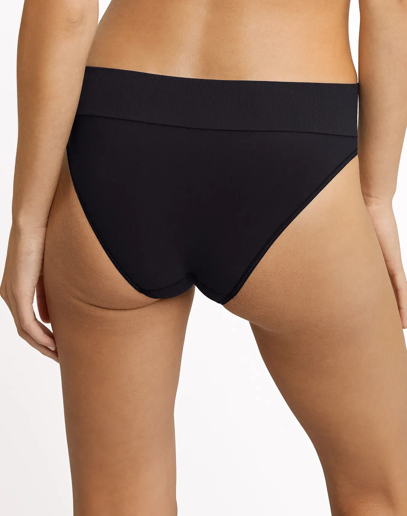 Lady's Mid-rise Panty Rib Waistband Women's Panties Briefs for Female Solid Underwear Girl Lingerie Knickers Every Day Undies