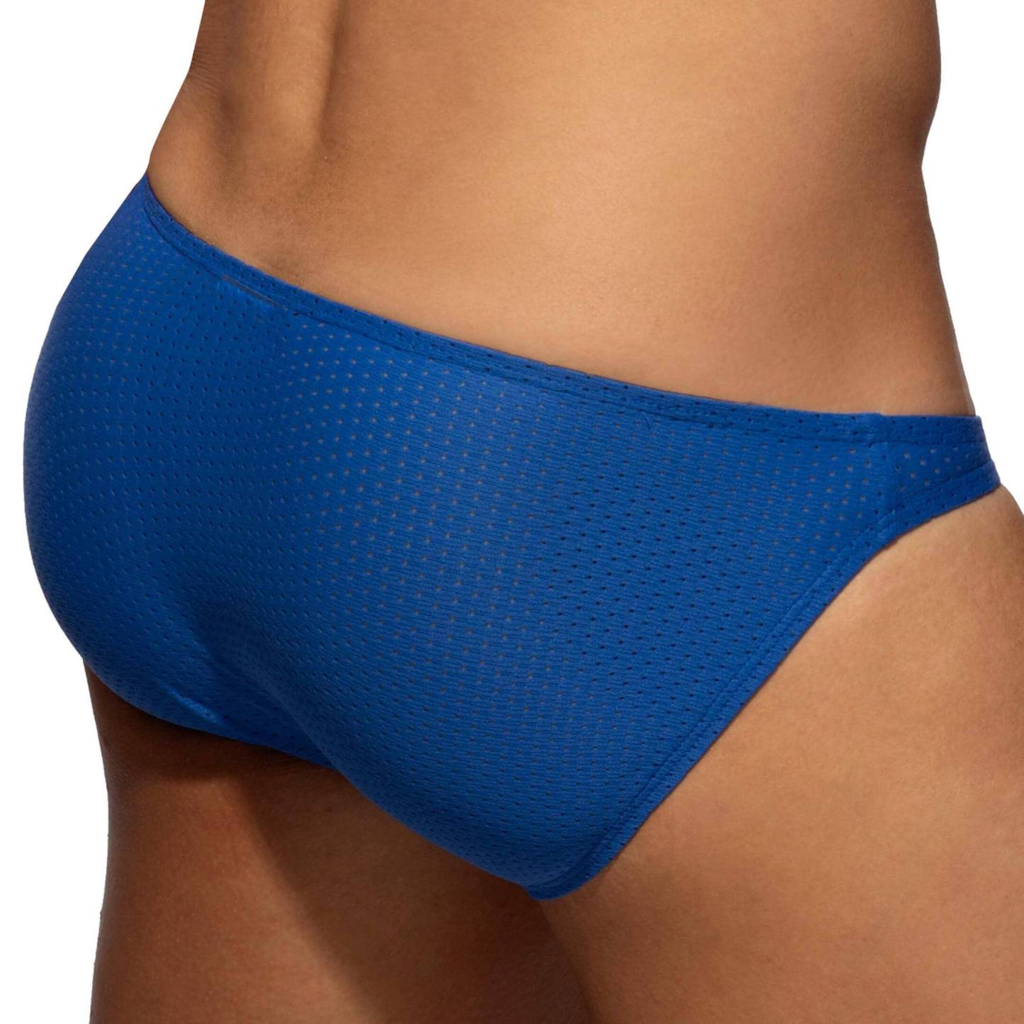 Men's Briefs Bikini Micro Mesh Custom Logo Mens Low-rise Underwear Customized Sexy Solid Briefs Panties for Male Breathable Pool