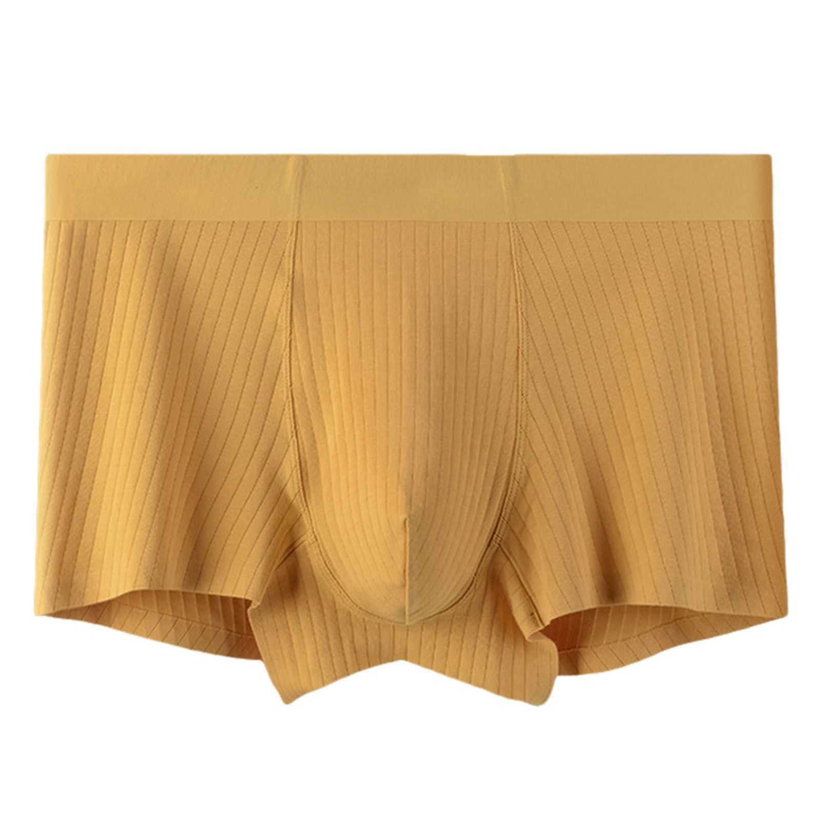 Men's Trunks Boxerjock Rib Boxer Briefs for Male Customized Elastic Waistband Body-hugging Underwear Athletic Fit 3D Pouch