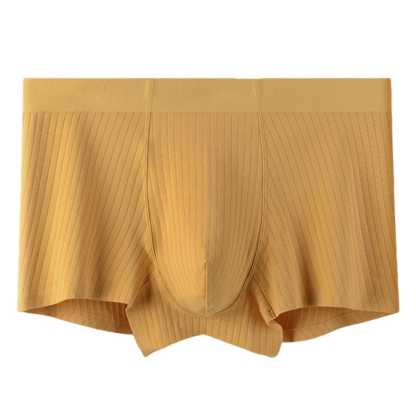 Men's Trunks Boxerjock Rib Boxer Briefs for Male Customized Elastic Waistband Body-hugging Underwear Athletic Fit 3D Pouch