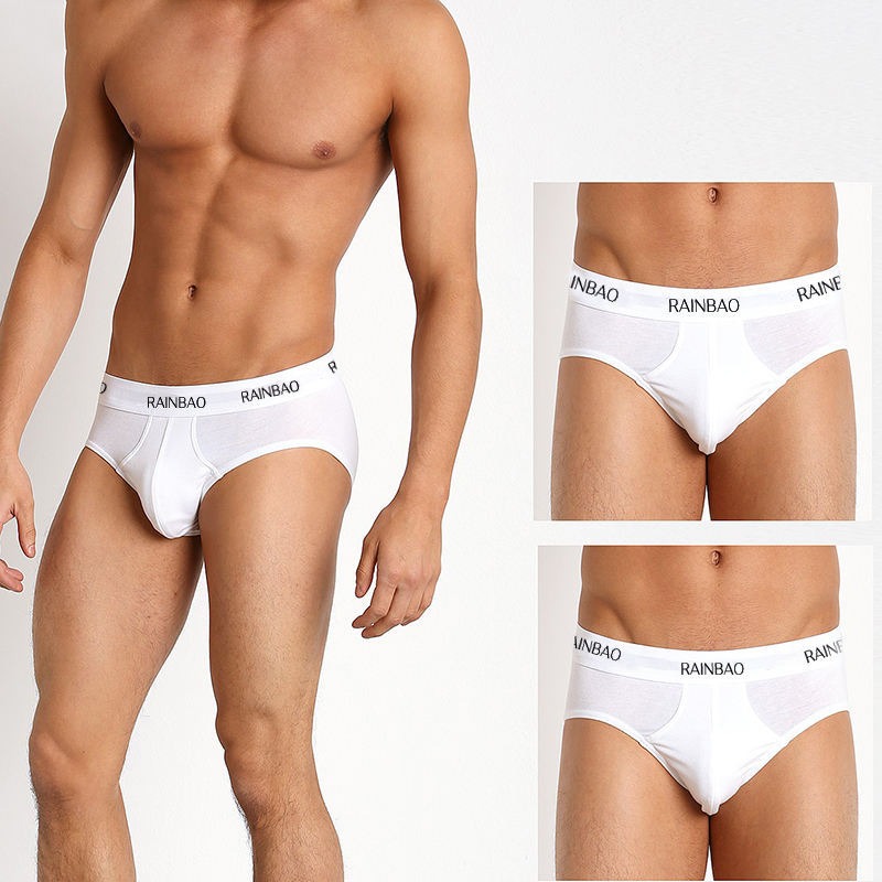 Trending Hot Wholesale Cotton Stretch Without Chafing Custom Print Boxer Briefs Underwear for Men