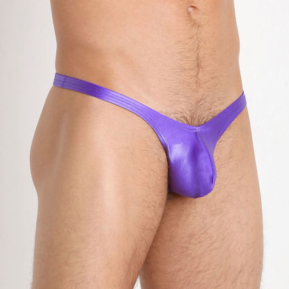 Trending Hot Gay Sexy Invisible Men's Bikinis Set Micro Mini Thongs and G Strings Fashion Show for Underwear