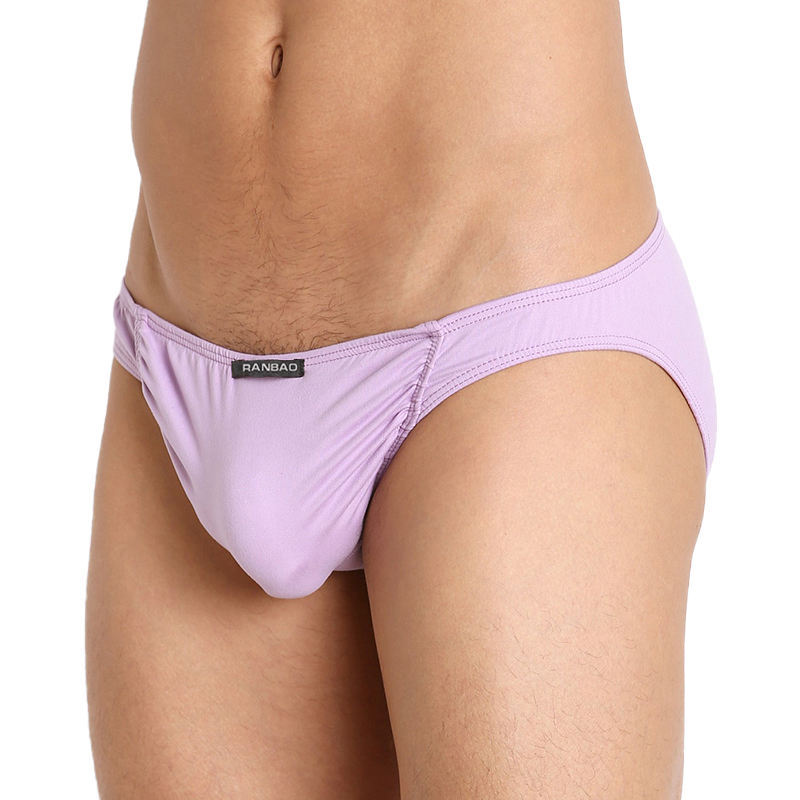 New Design Knitted Big Pouch Plain Sexy Men's Briefs Custom Underwear Men Boxer Briefs