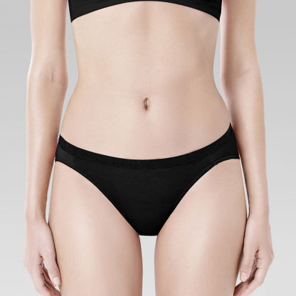 Solid Pink Lovely Cute Breathable Eco-Friendly Underpants Hipster Luxury Women's Underwear Briefs