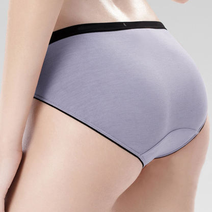 Solid Pink Lovely Cute Breathable Eco-Friendly Underpants Hipster Luxury Women's Underwear Briefs