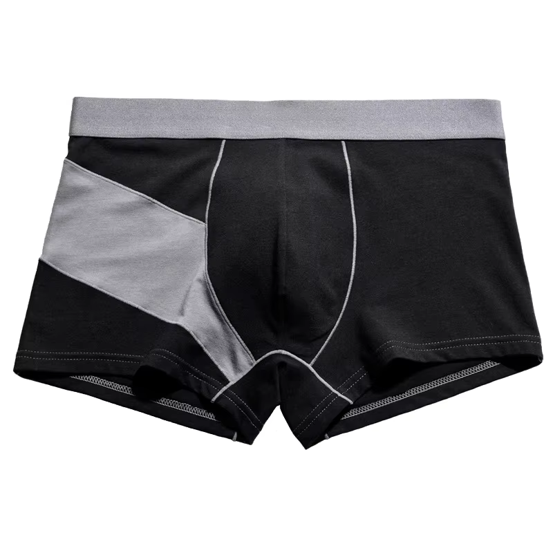 Classic Boxer Brief Fashion Station Wagon Black Mix Men's Underwear Boxer Briefs For Male