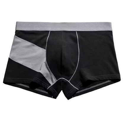 Classic Boxer Brief Fashion Station Wagon Black Mix Men's Underwear Boxer Briefs For Male
