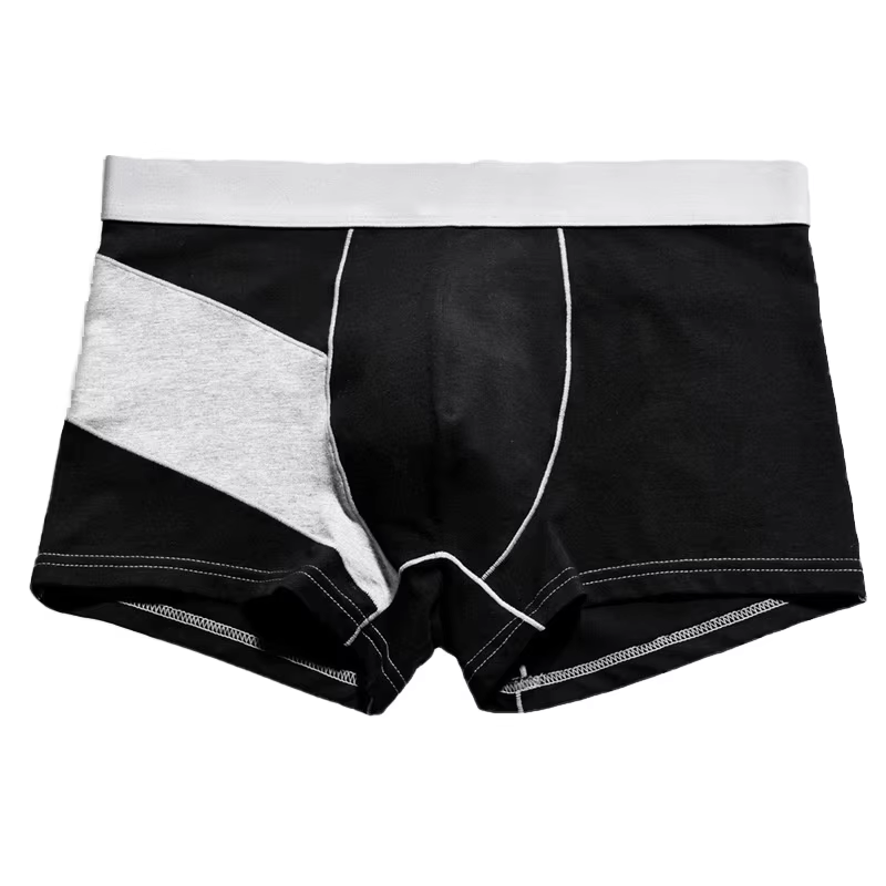 Classic Boxer Brief Fashion Station Wagon Black Mix Men's Underwear Boxer Briefs For Male