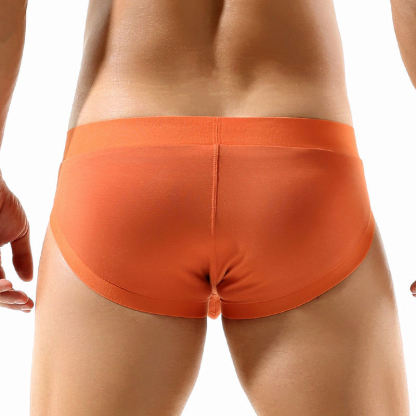 High Quality Man Briefs Wholesale Custom Waistband Logo Solid Daily Underwear Cotton Men's Boxers Briefs