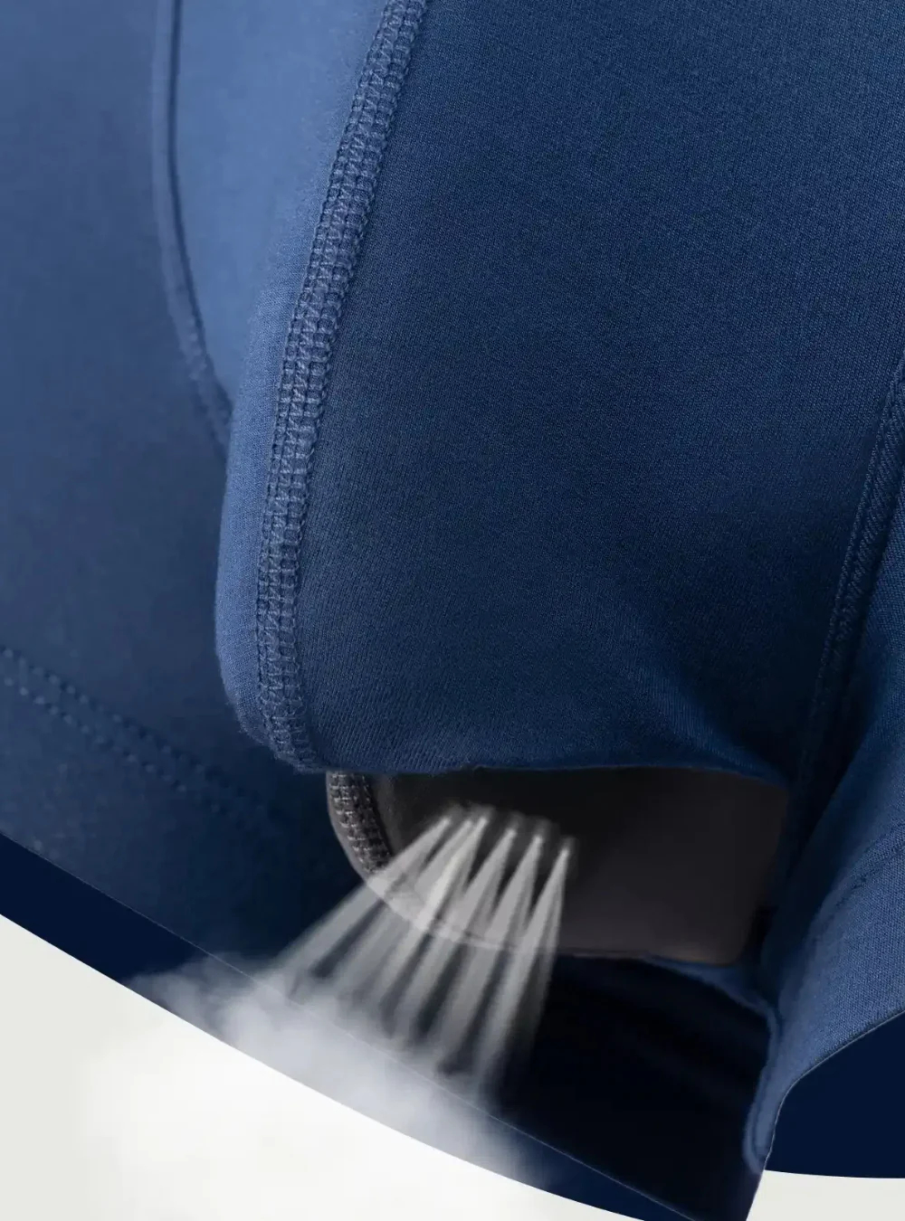 Comfort-Fit Men’s Boxer Briefs with Double Pouch Construction