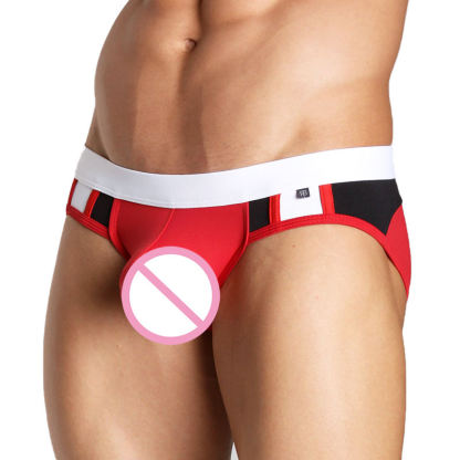 Manufactory New Fashionable Men Briefs Organic Cotton Underwear for Men Personally Design Men'S Briefs