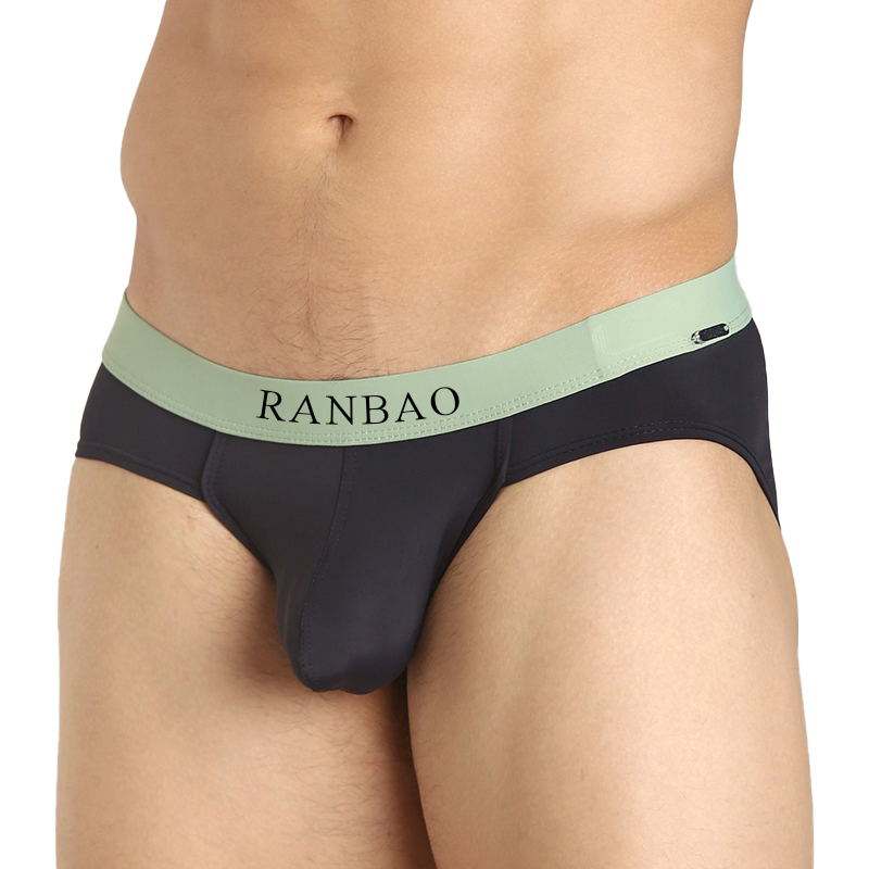 Best Selling Sexy Male Briefs Solid Color Custom Men Underwear Low Rise Unique Design Brief for Male