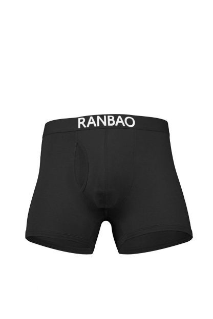 New Design Gym Fitness Athletic Waistband Ultra Soft Modal Blend Men's Dual Pouch Trunks Boxers for Men