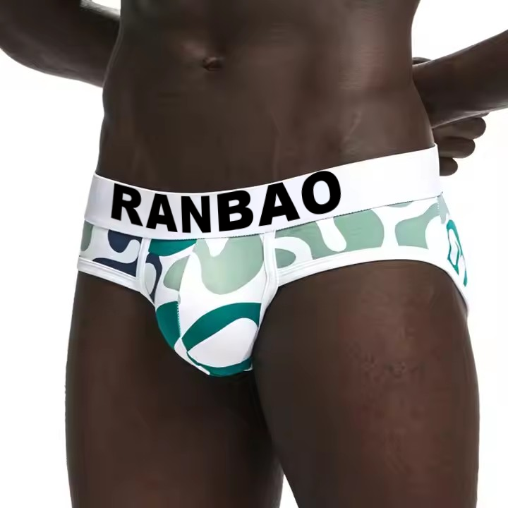 Cotton Mens Custom Elastic Sexy Underwear Gay Man Brief Thong Luxury Boxer Briefs Low Rise Men's Briefs