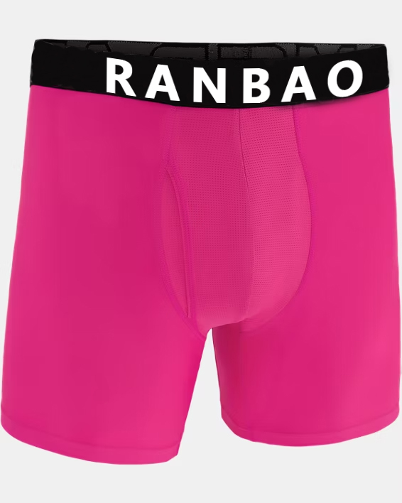 Cotton Made Male Undergarments Breathable Gym Running Underwear Soft Cotton Long Leg Shorts High Quality Cotton Boxer Briefs