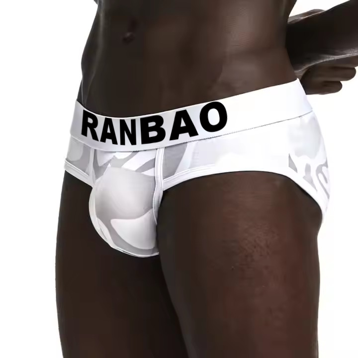 Cotton Mens Custom Elastic Sexy Underwear Gay Man Brief Thong Luxury Boxer Briefs Low Rise Men's Briefs