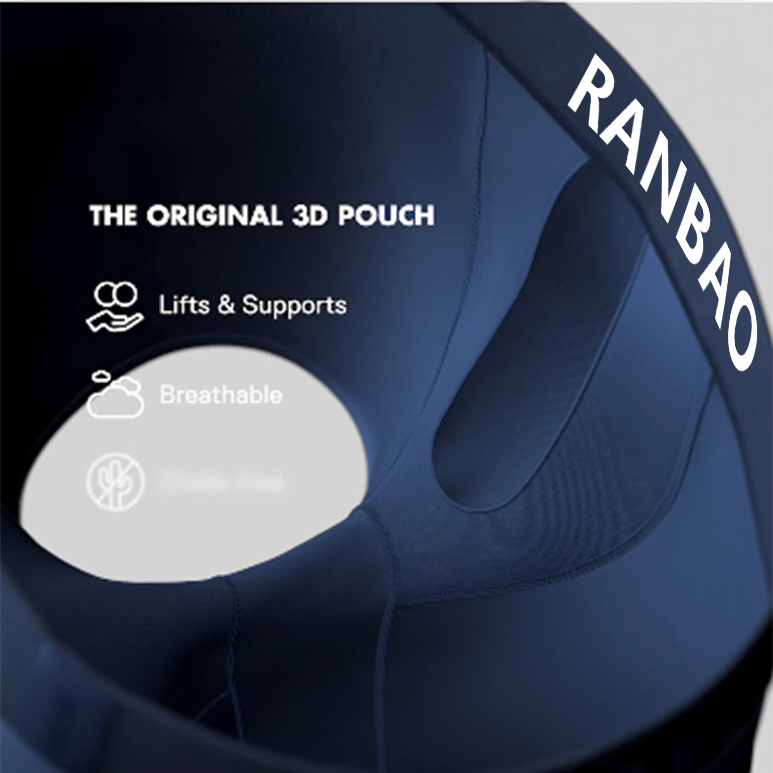 Men's Boxer Briefs Body Fitting Elastic Waistband Comfort Duel Pouch Breathable Original 3D Pouch Daily Wear for Men Guy Solid  Boxer Shorts